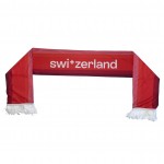 1. gedruckte Fanschals aus Polyester