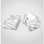 Zubehör: Hartplastik-Box für ca. 100 Visitenkarten